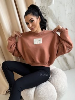 Bluza dresowa COCINE, cinnamon