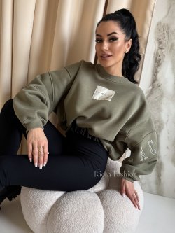 Bluza dresowa COCINE, olive