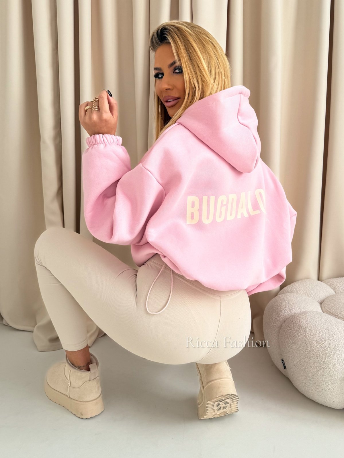 Bluza dresowa BUGDALOVA, light pink