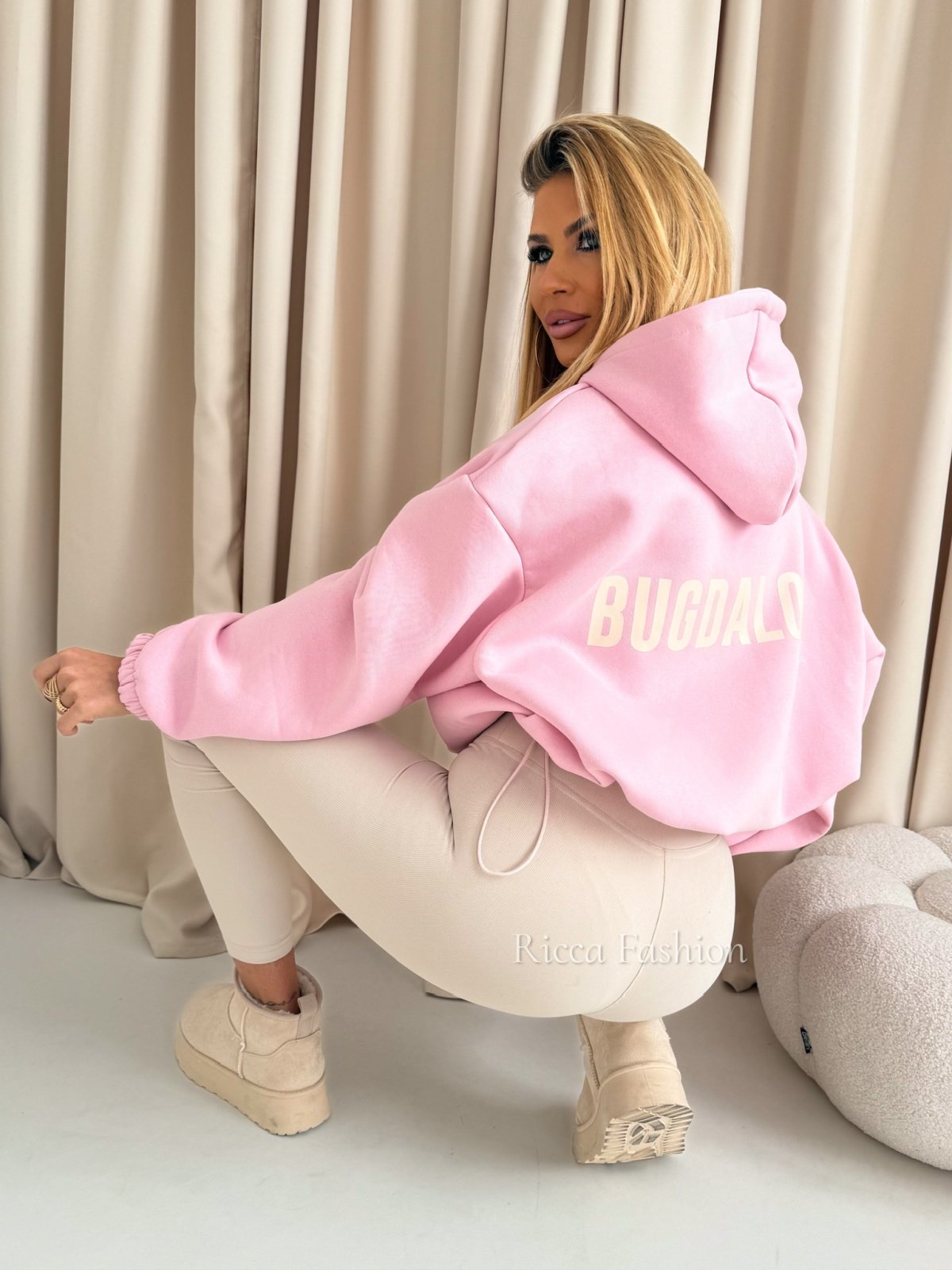 Bluza dresowa BUGDALOVA, light pink