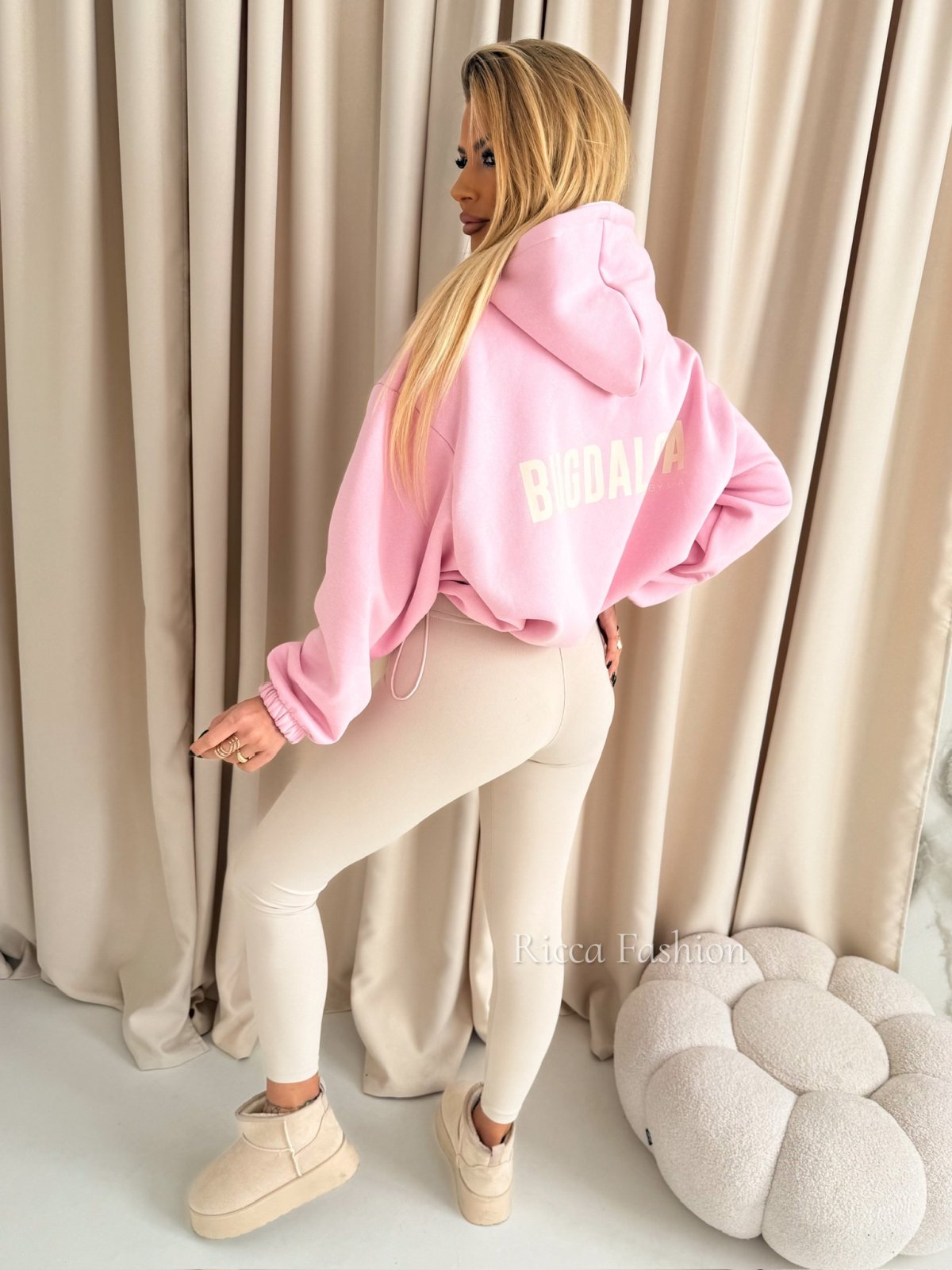 Bluza dresowa BUGDALOVA, light pink