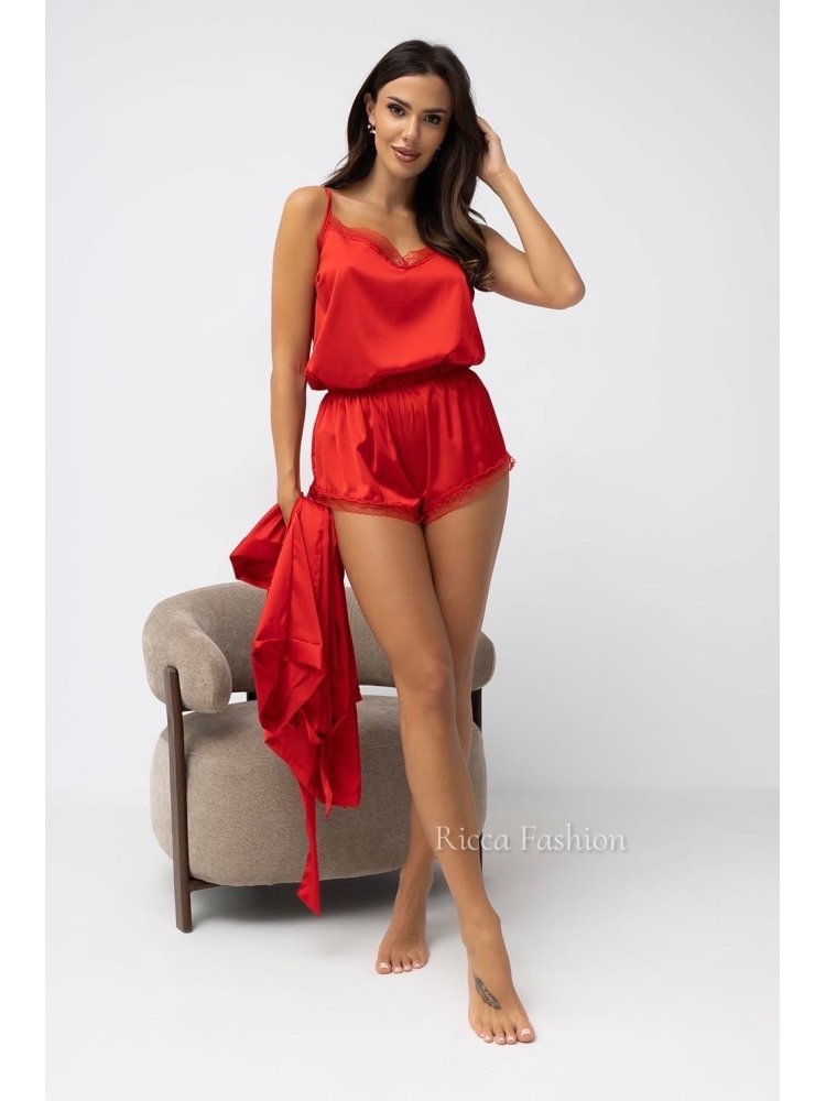 Piżama satynowa 3w1 SLEEPY,...