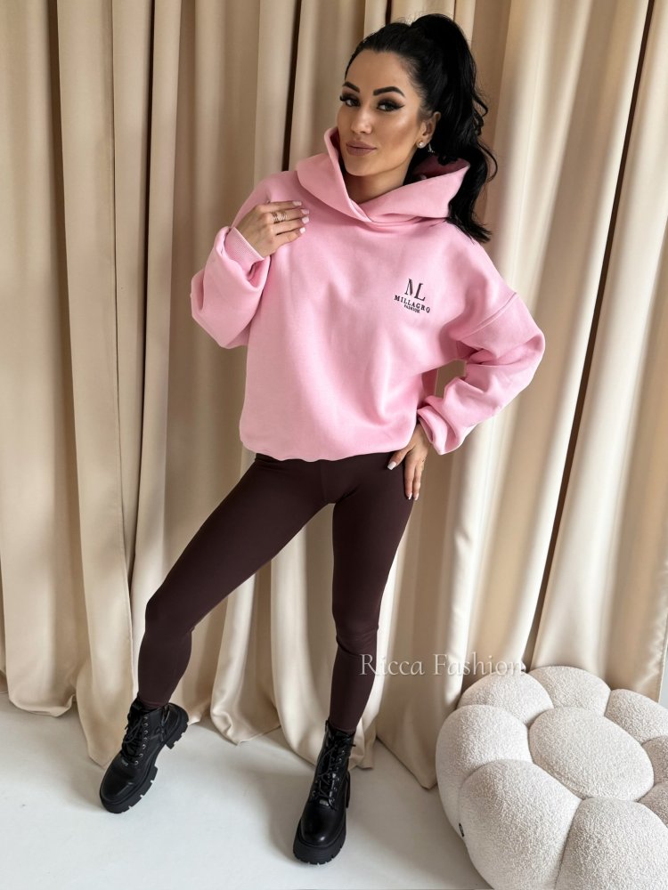 Bluza dresowa MAILY, light pink