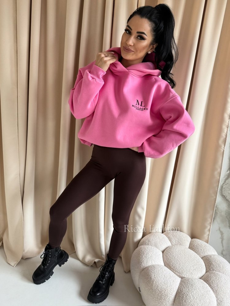 Bluza dresowa MAILY, candy pink
