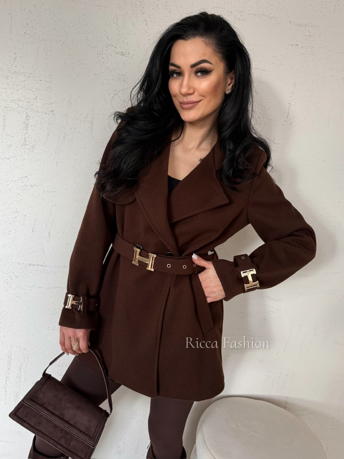 Kurtka HELLA, chocolate