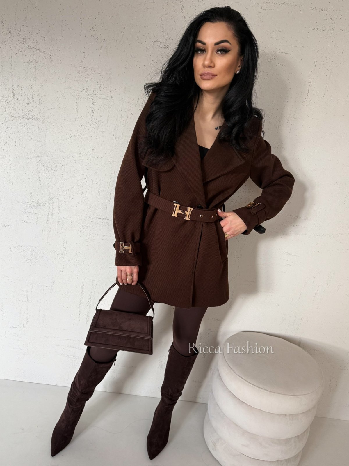 Kurtka HELLA, chocolate