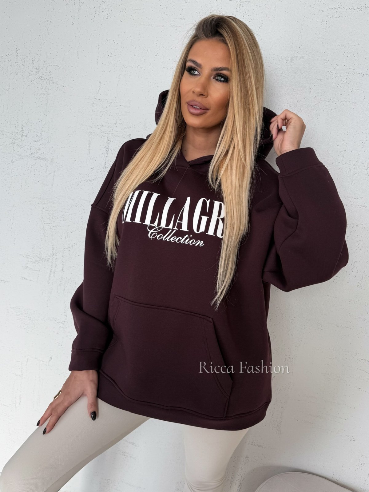 Bluza dresowa MARALYN, chocolate