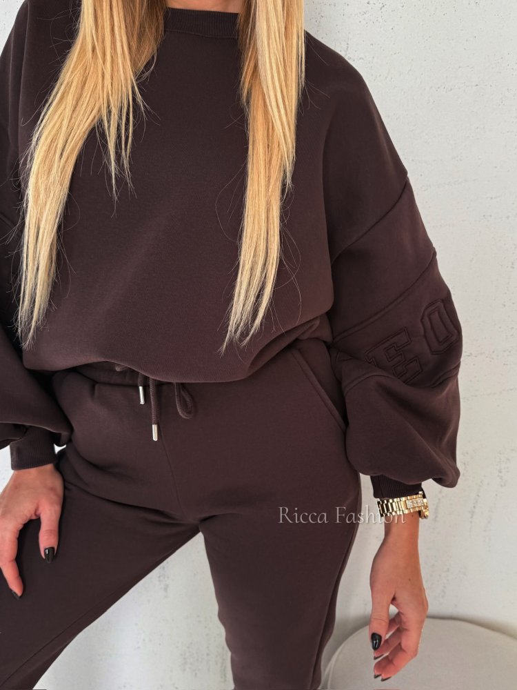 Komplet dresowy GREGORY, chocolate