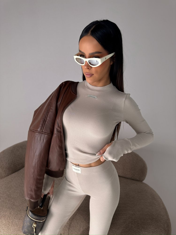 Bluzka/top FUSION, beż