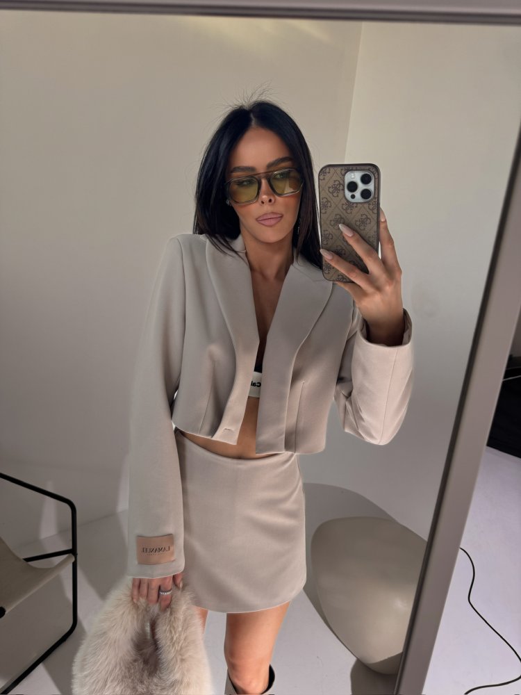 Spódniczko-szorty SWAY, beż