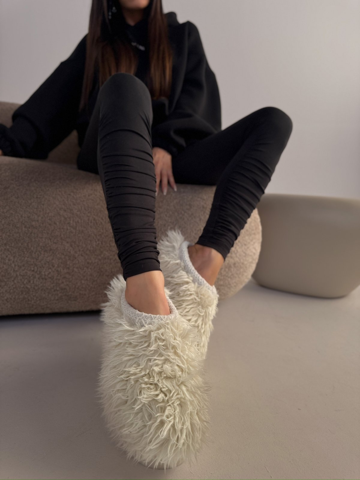 Legginsy z lycry CURVE, czarne