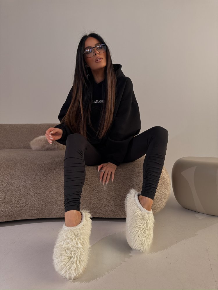 Legginsy z lycry CURVE, czarne