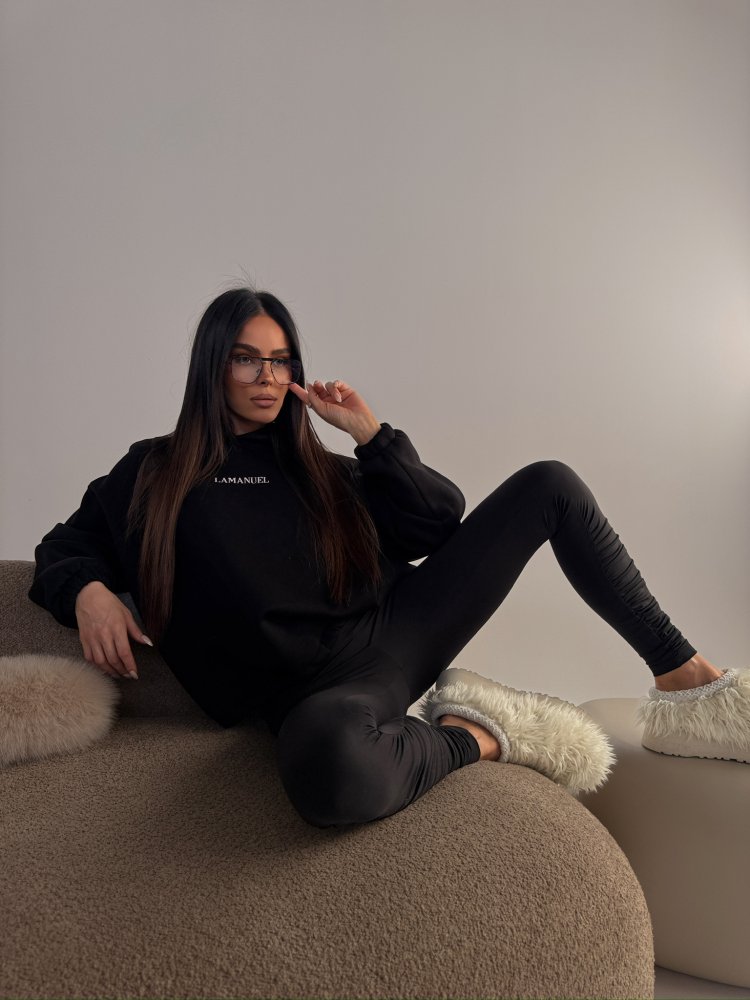 Bluza dresowa TONE, czarna