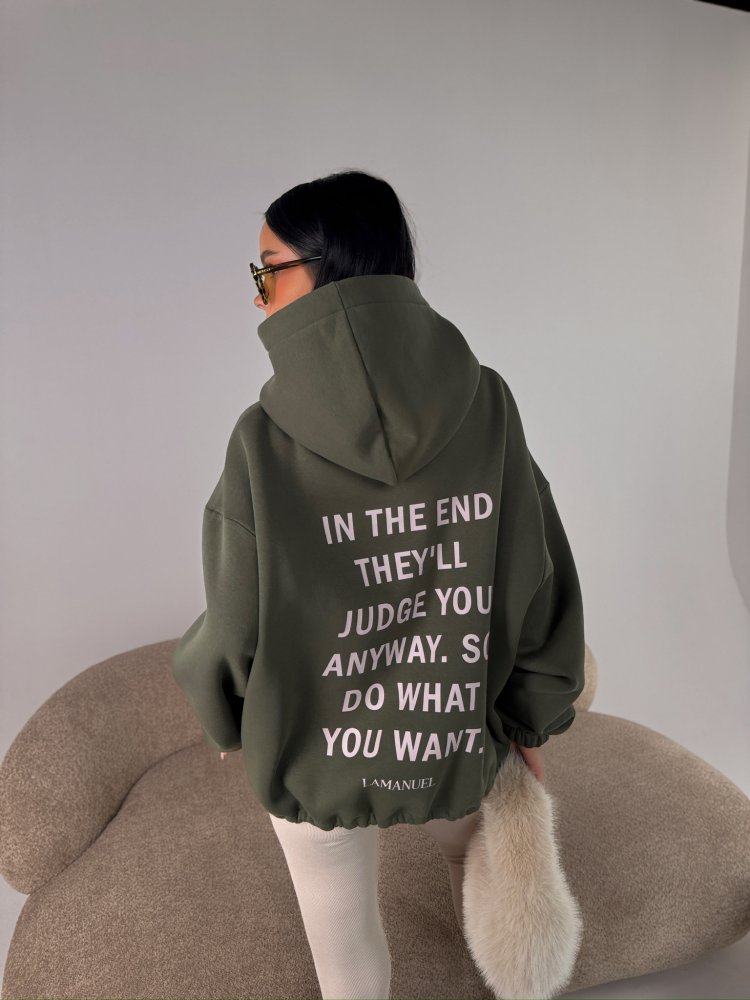 Bluza dresowa TONE, khaki