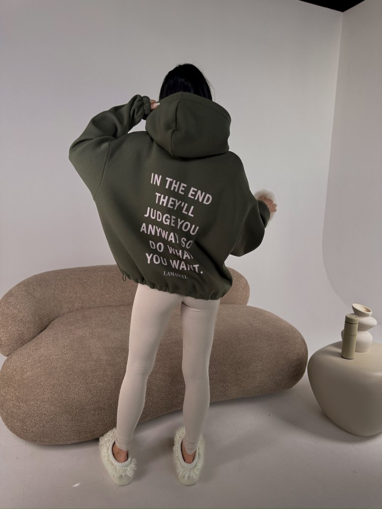 Bluza dresowa TONE, khaki