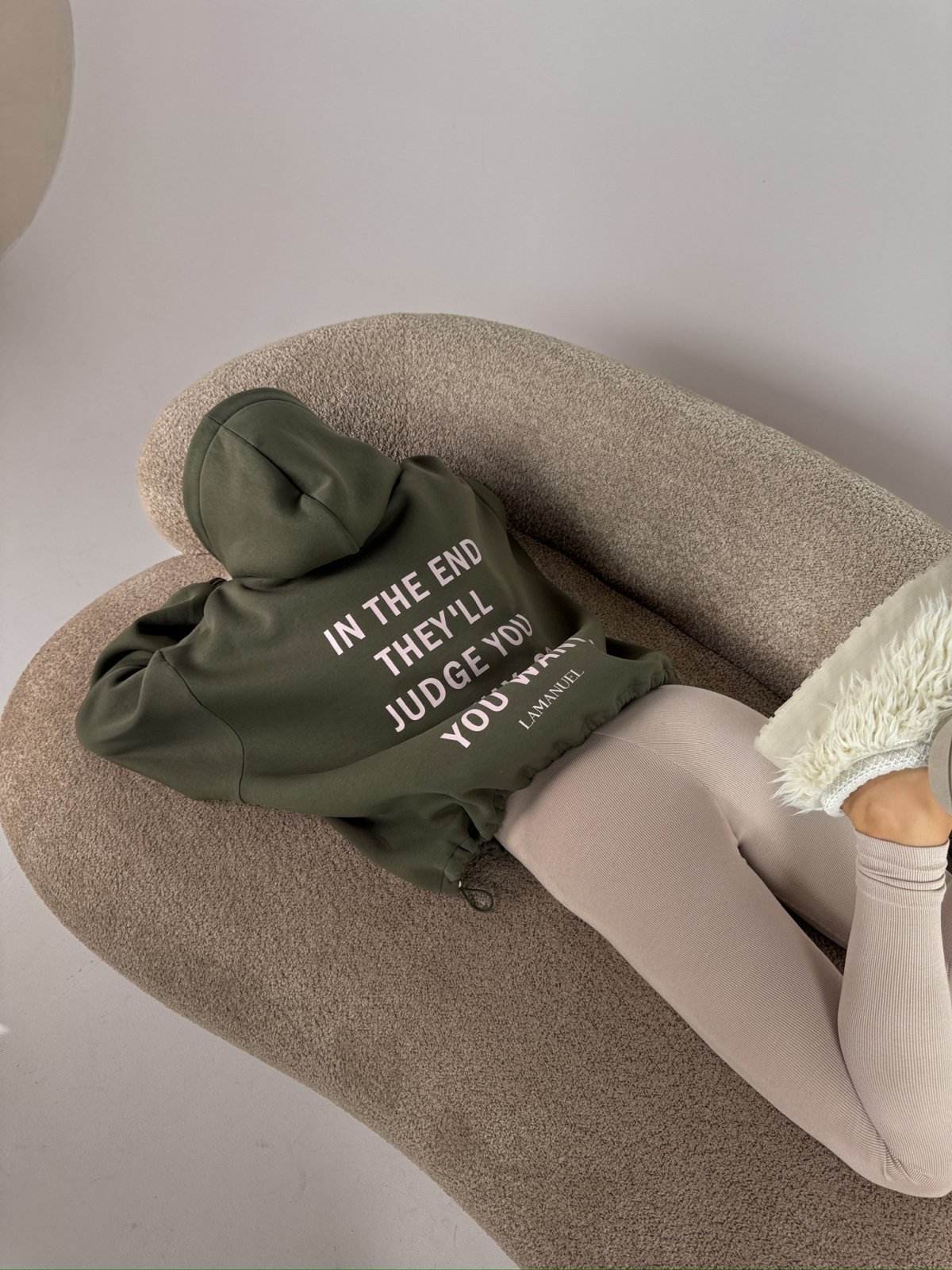 Bluza dresowa TONE, khaki