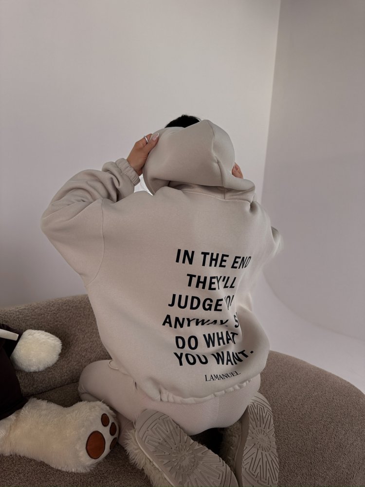 Bluza dresowa TONE, beż