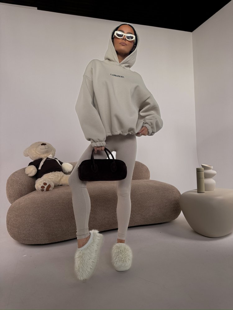 Bluza dresowa TONE, beż