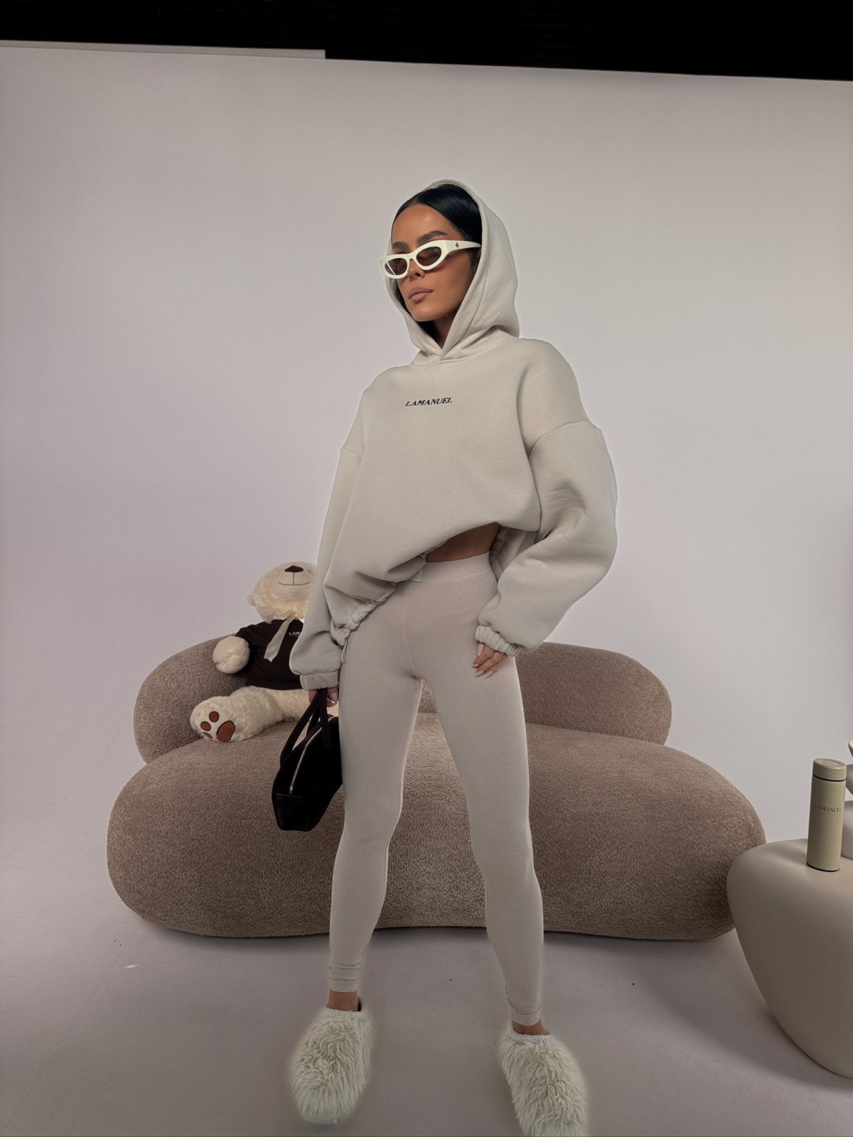 Bluza dresowa TONE, beż