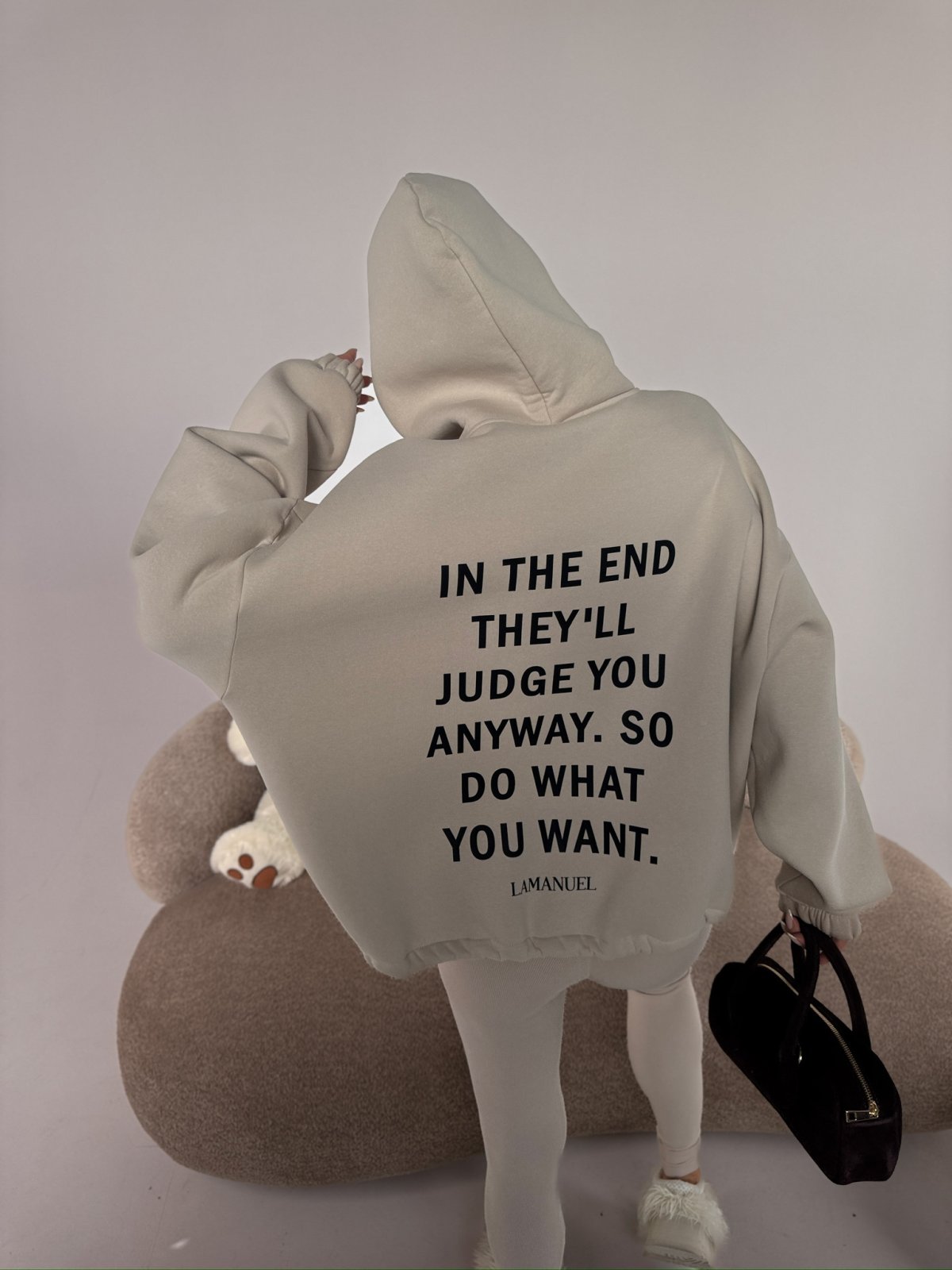 Bluza dresowa TONE, beż