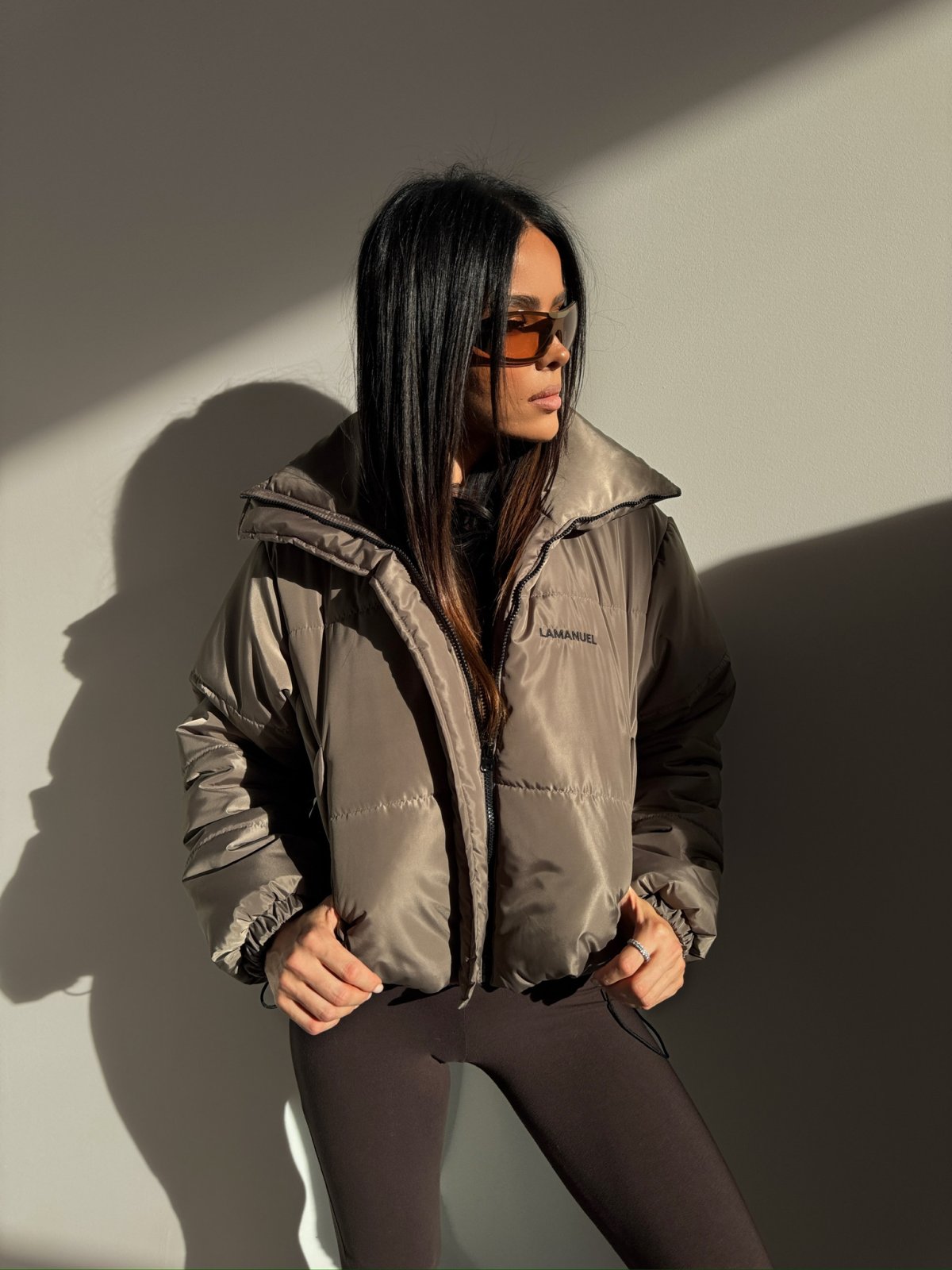 Kurtka zimowa ARCTIC, czekolada