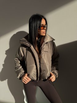 Kurtka zimowa ARCTIC, czekolada