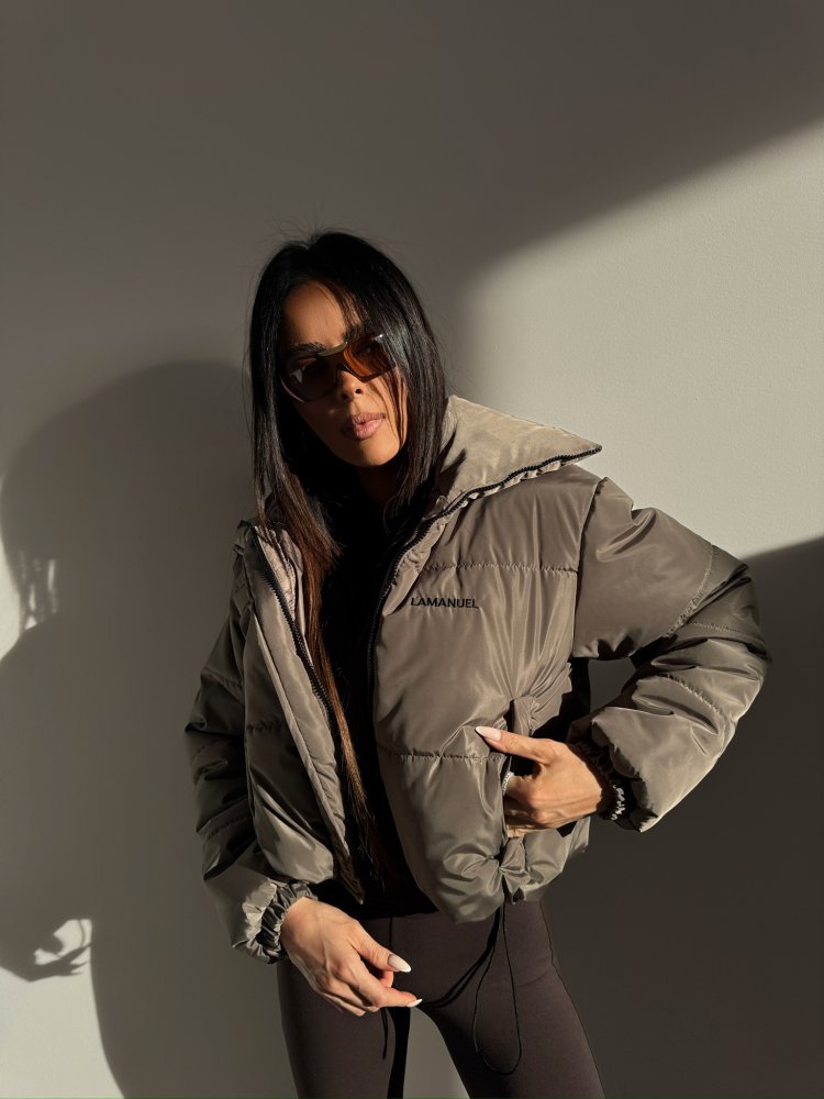 Kurtka zimowa ARCTIC, czekolada