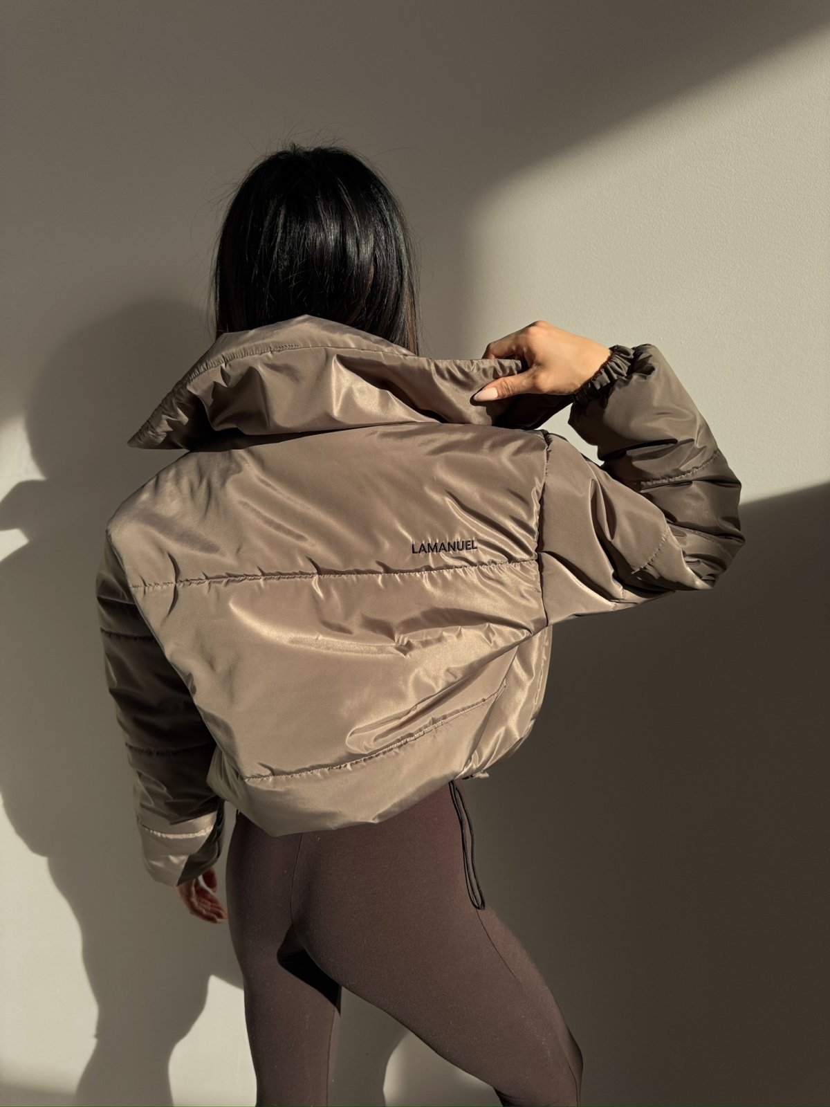 Kurtka zimowa ARCTIC, czekolada