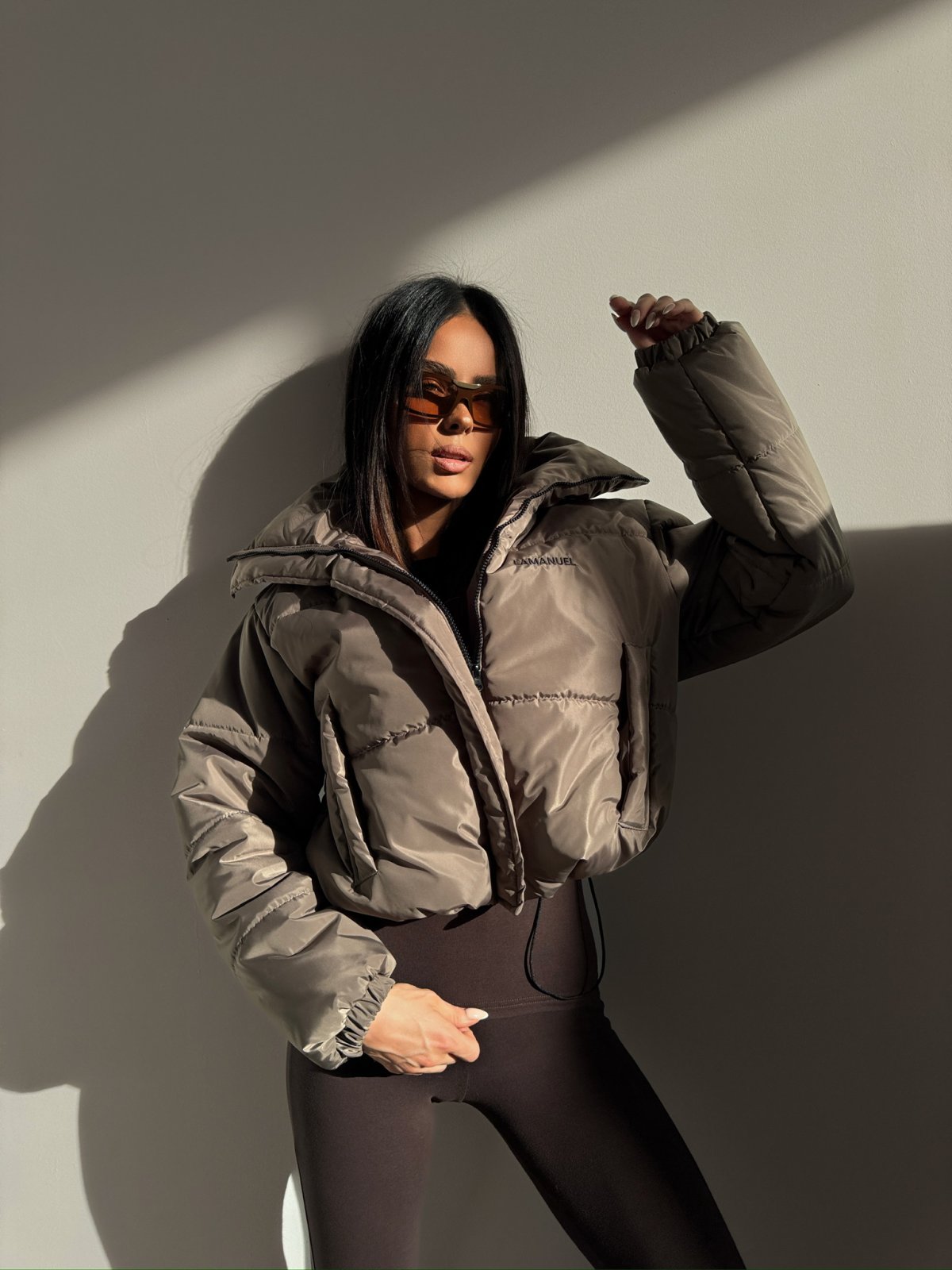 Kurtka zimowa ARCTIC, czekolada