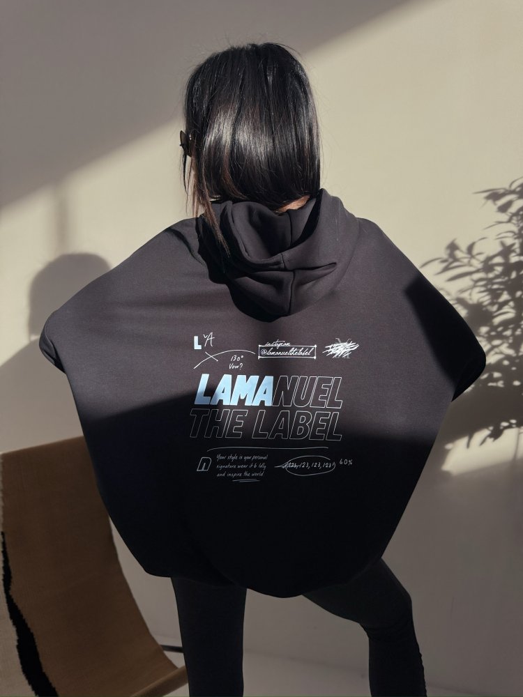 Bluza dresowa RESPECT, czarna