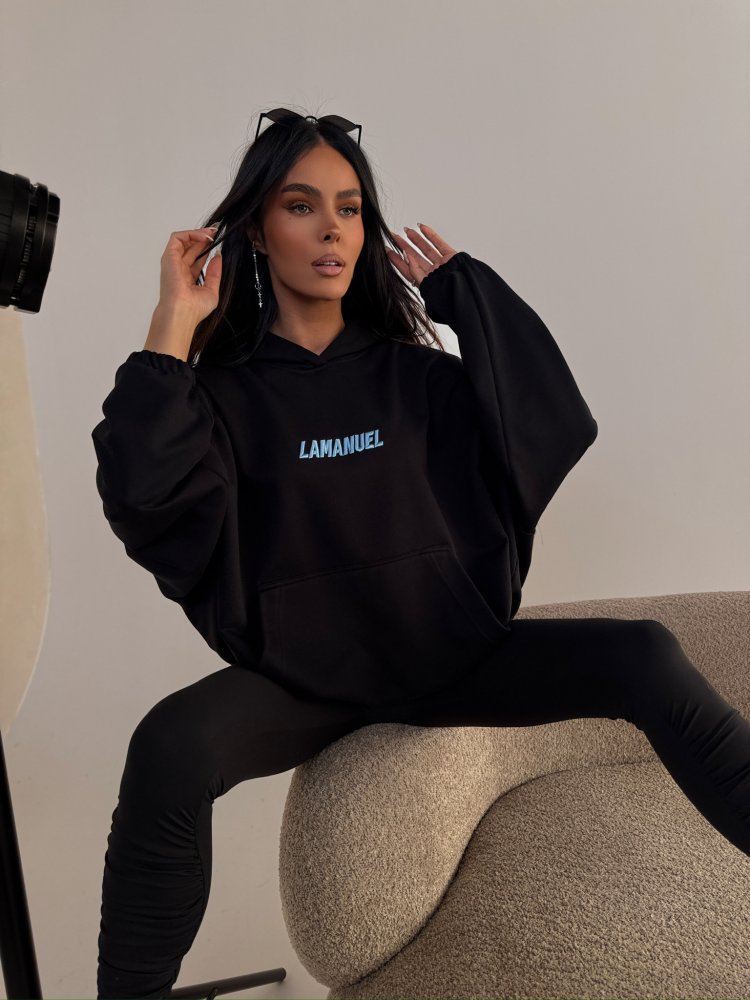 Bluza dresowa RESPECT, czarna