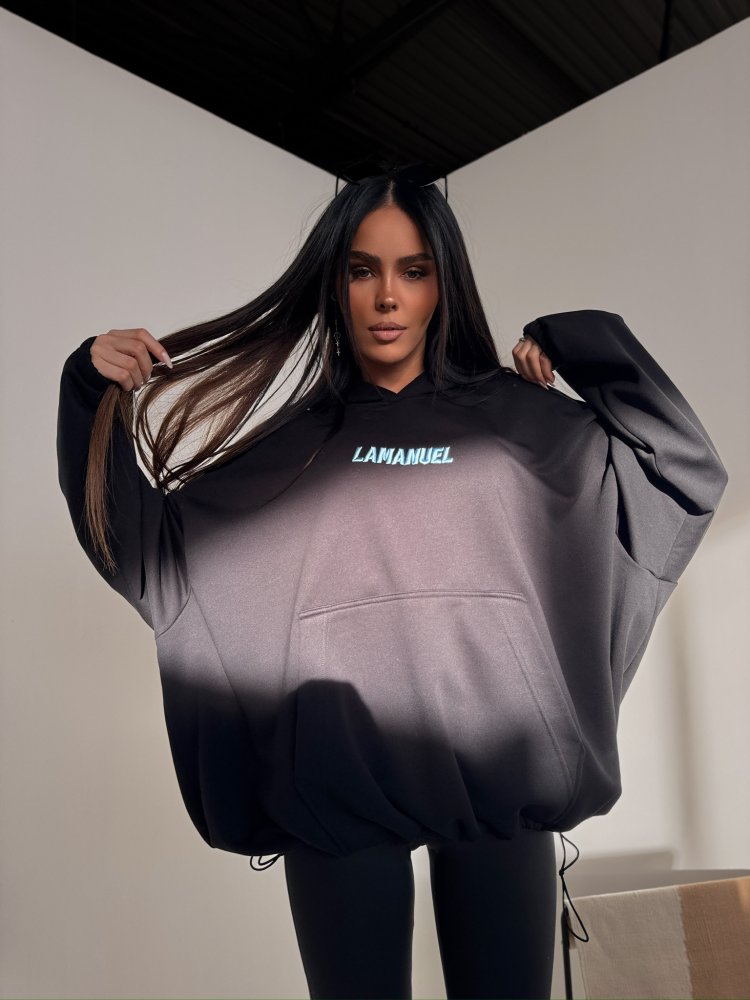 Bluza dresowa RESPECT, czarna