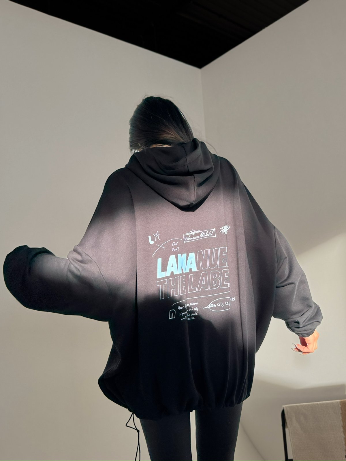 Bluza dresowa RESPECT, czarna