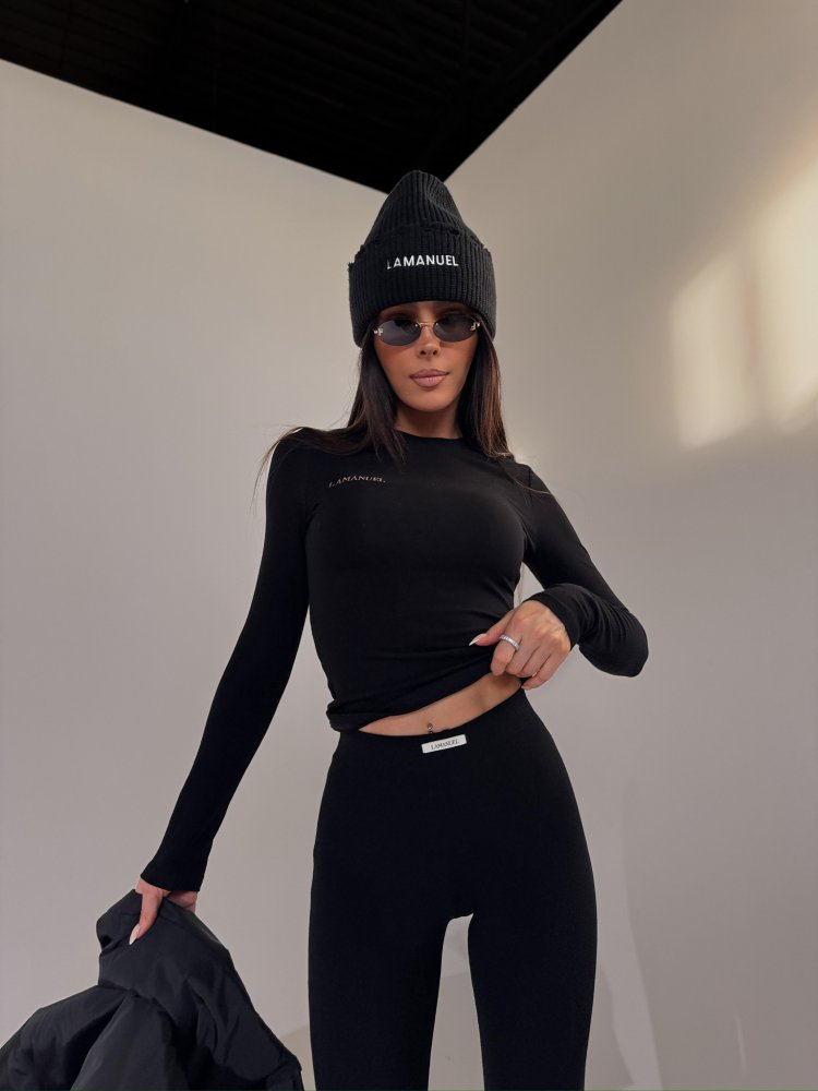 Bluzka/top ORGIN, czarny