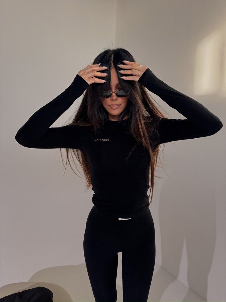 Bluzka/top ORGIN, czarny