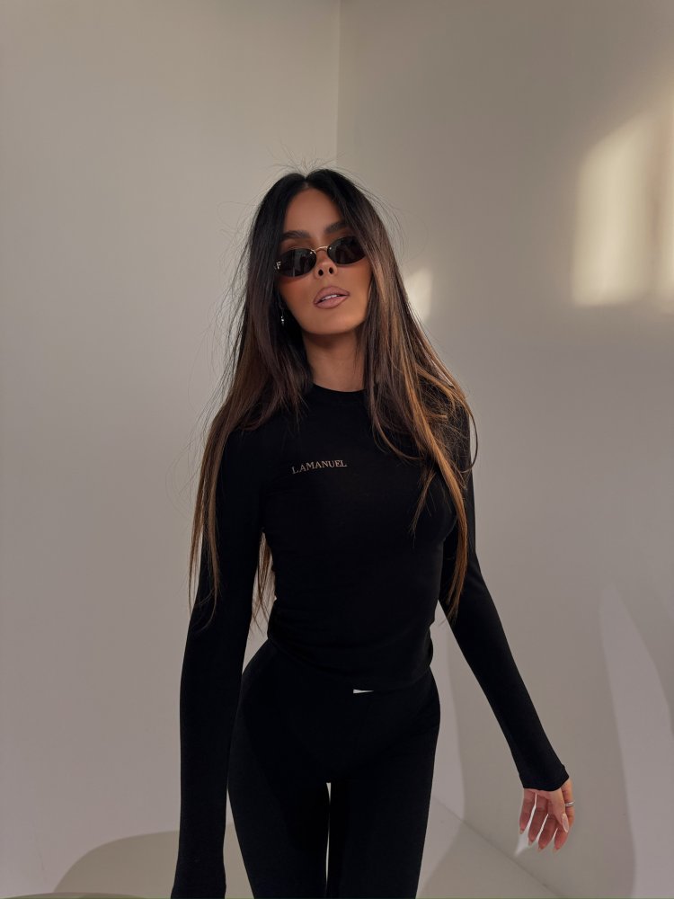 Bluzka/top ORGIN, czarny