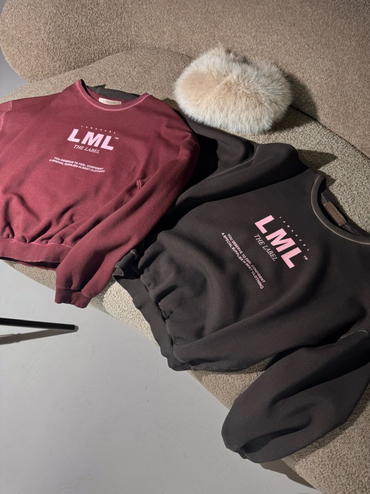 Bluza dresowa MIDNIGHT, bordo