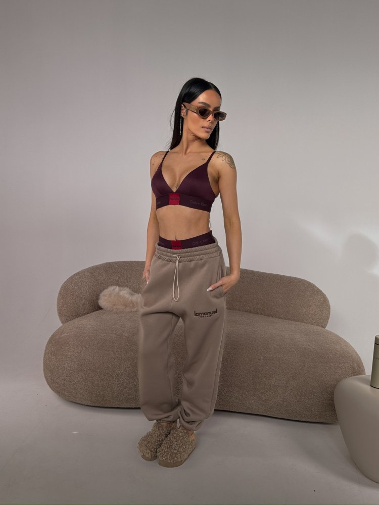 Spodnie dresowe CREAMY, beż