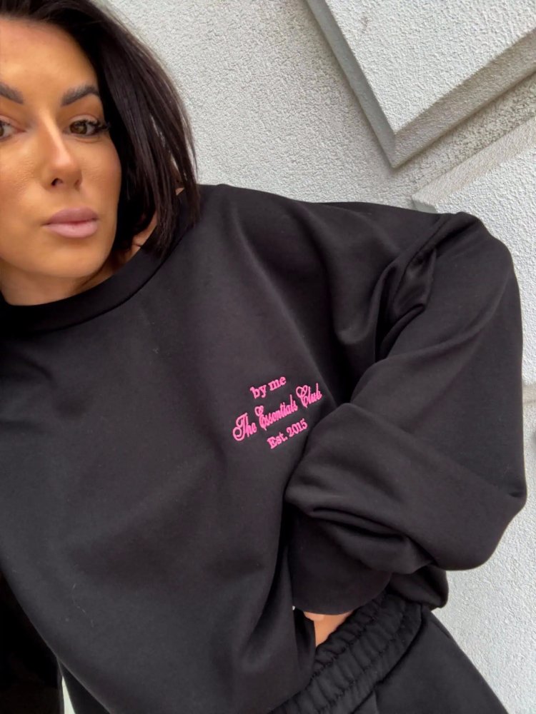 Komplet dresowy ESSENTIAL, czarny