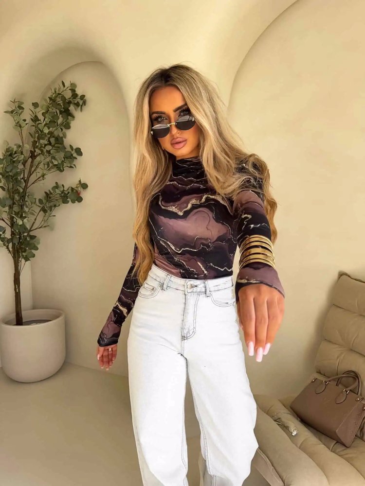 Bluzka SKIN MARMUREK,...