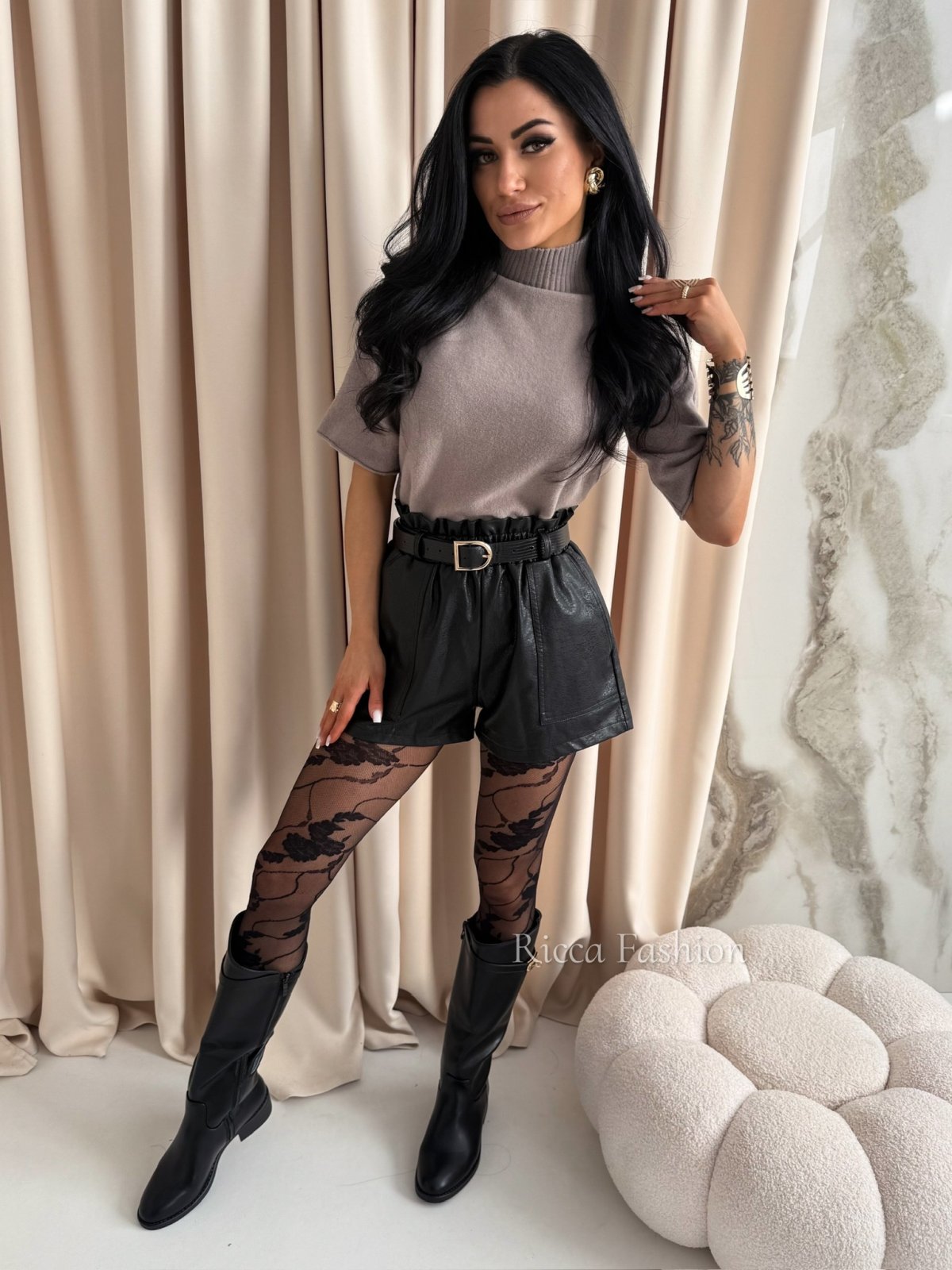 Półgolf z alpaką VIVIEN, fango