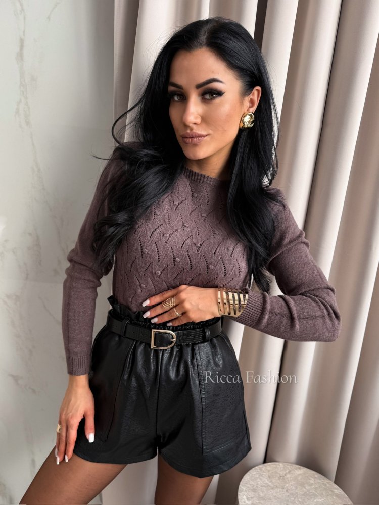 Sweter z wiskozą LUIZI,...