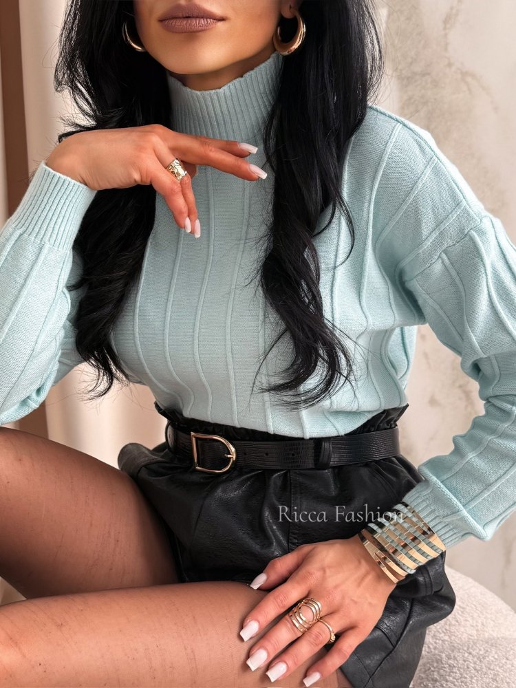 Półgolf z wiskozą LAURETTE,...