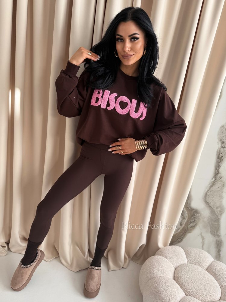 Bluza bawełniana BISOUS,...