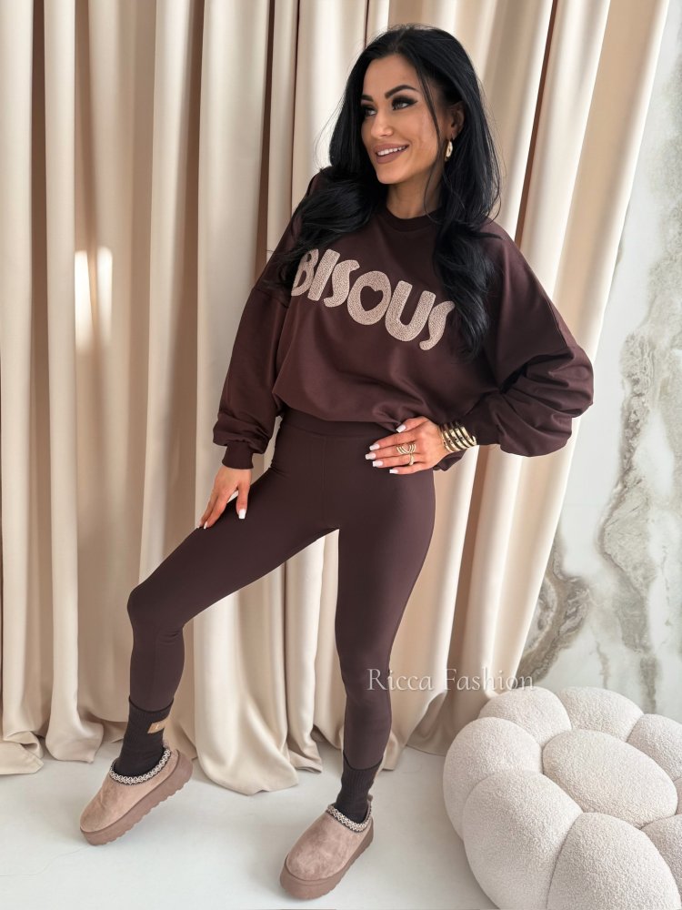 Bluza bawełniana BISOUS,...