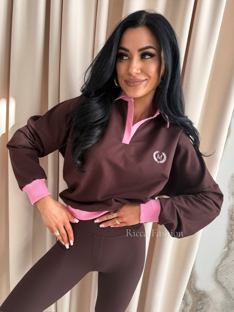 Bluza bawełniana polo...