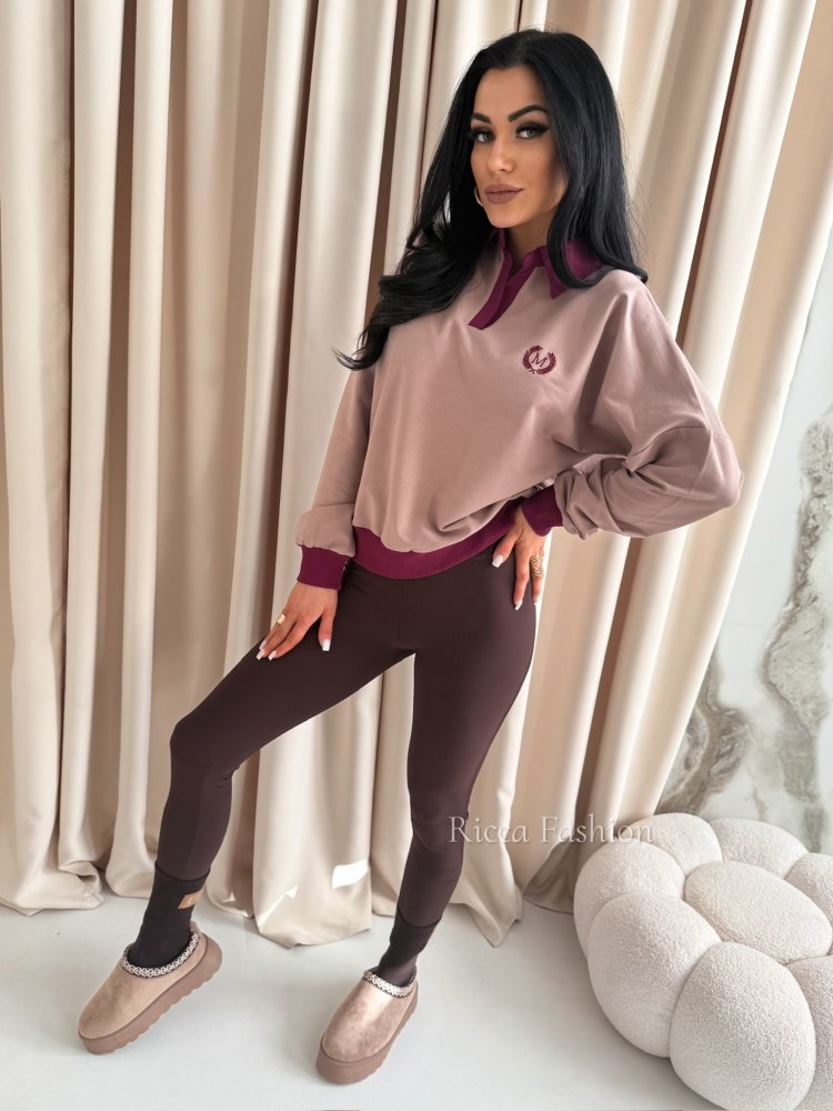 Bluza bawełniana polo...