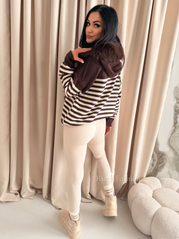 Sweter AMELISSE, chocolate