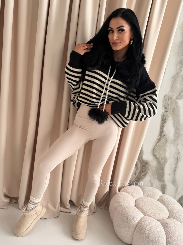 Sweter AMELISSE, black