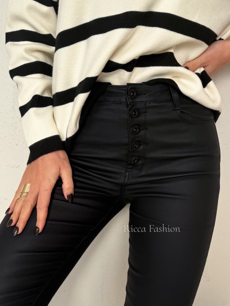 Spodnie woskowane MARTENSO, black